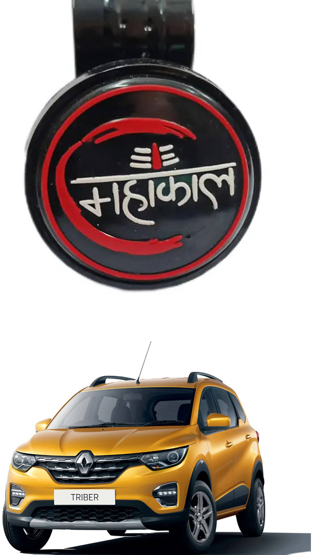 Car New Steering Knob (Mahakal) For Renault Triber Car New Steering Knob (Mahakal) For Renault Triber