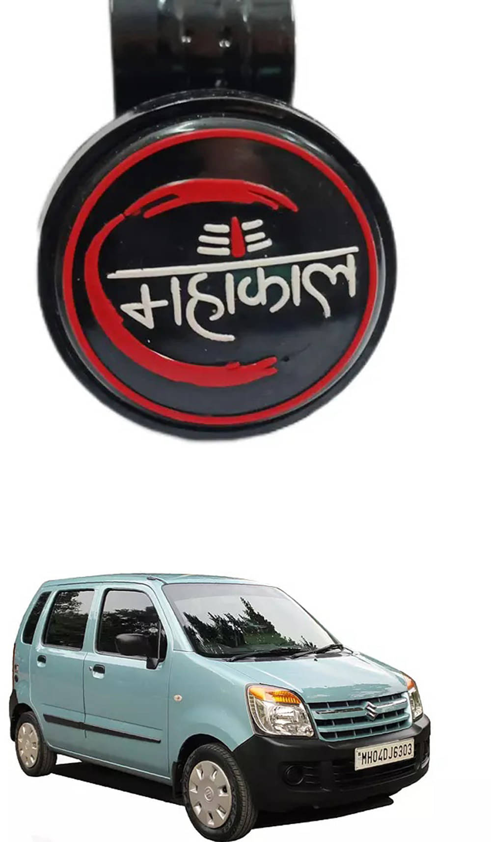     			Car New Steering Knob (Mahakal) For Maruti Suzuki Old Wagnor