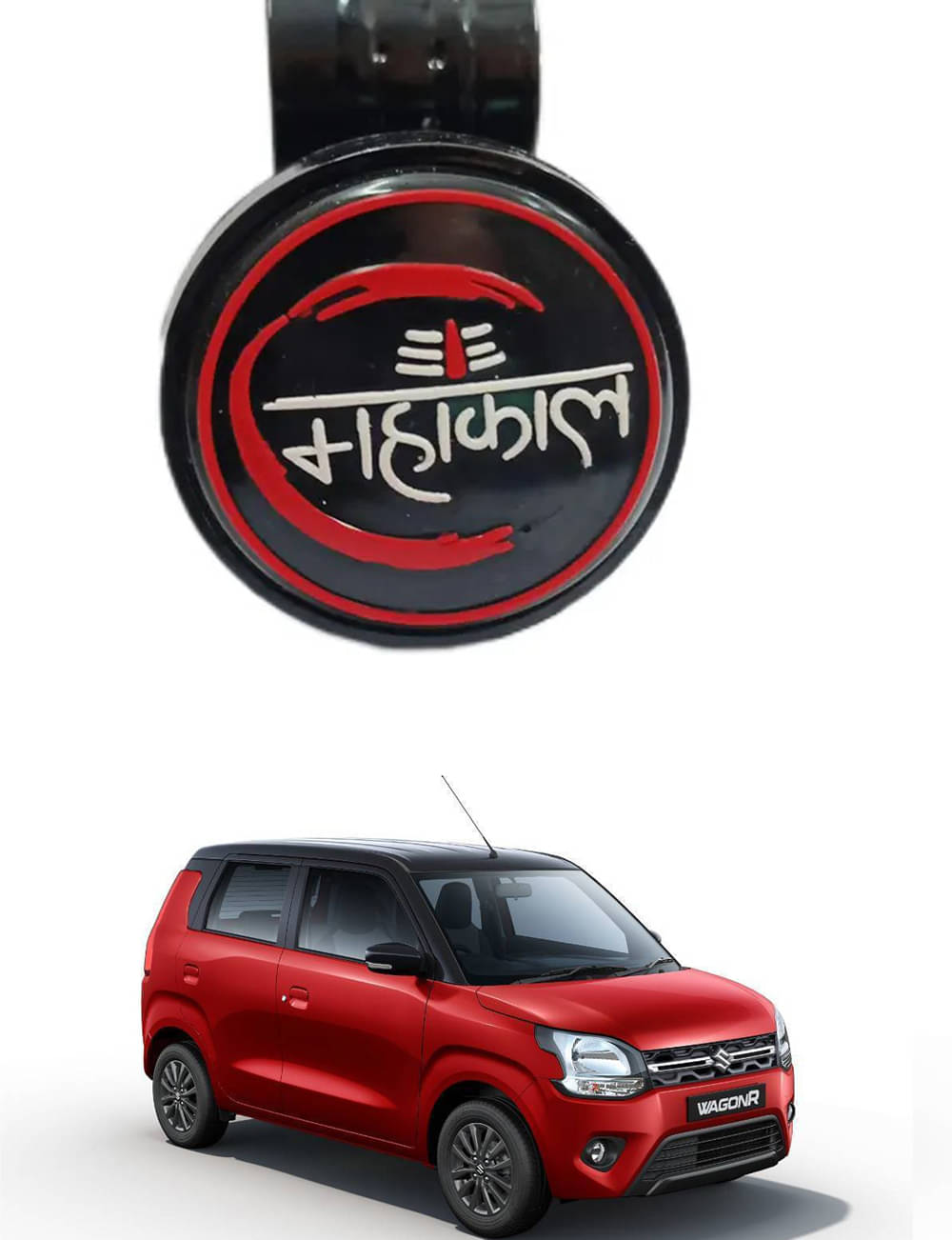 Car New Steering Knob (Mahakal) For Maruti Suzuki New Wagnor     			Car New Steering Knob (Mahakal) For Maruti Suzuki New Wagnor