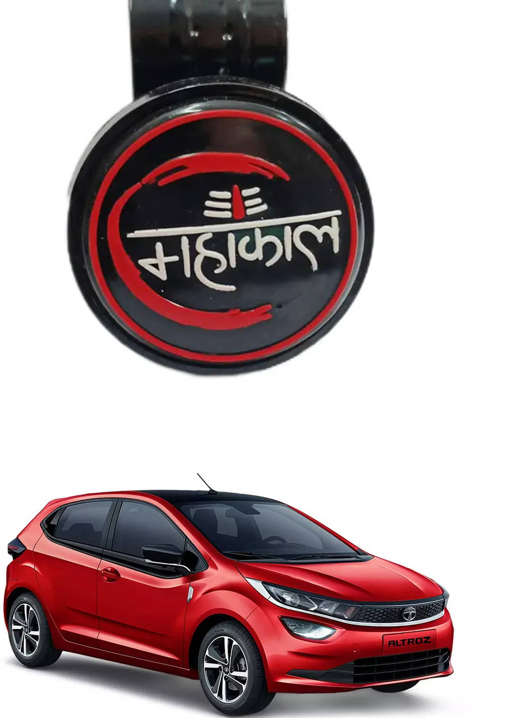     			Car New Steering Knob (Mahakal) For Tata Altroz