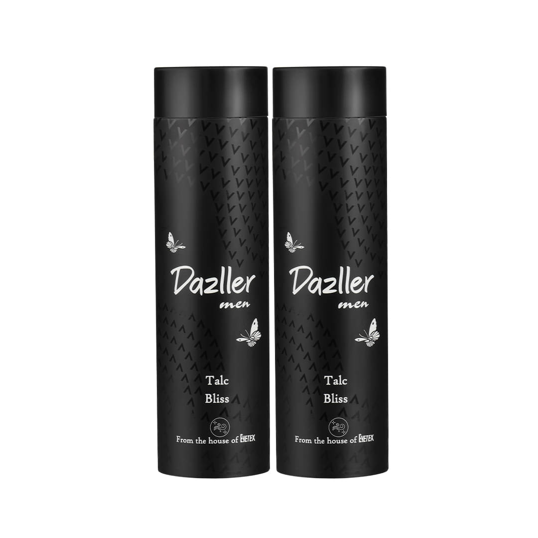     			Dazller Bliss Talc 600 gm Pack of 2