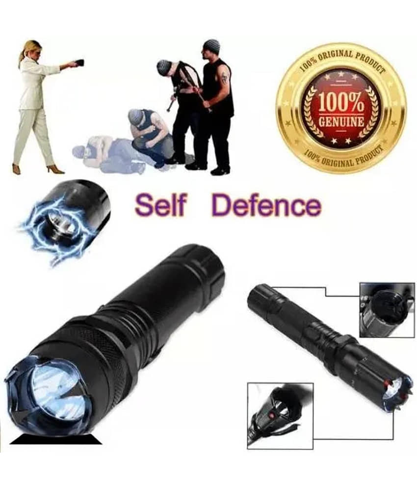 GMPex Electric Shock Current Taser Torch for Safety - 20W Rechargeable Flashlight Torch ( Pack of 1 ) - Electricals | Buy online on ZillyBuy
