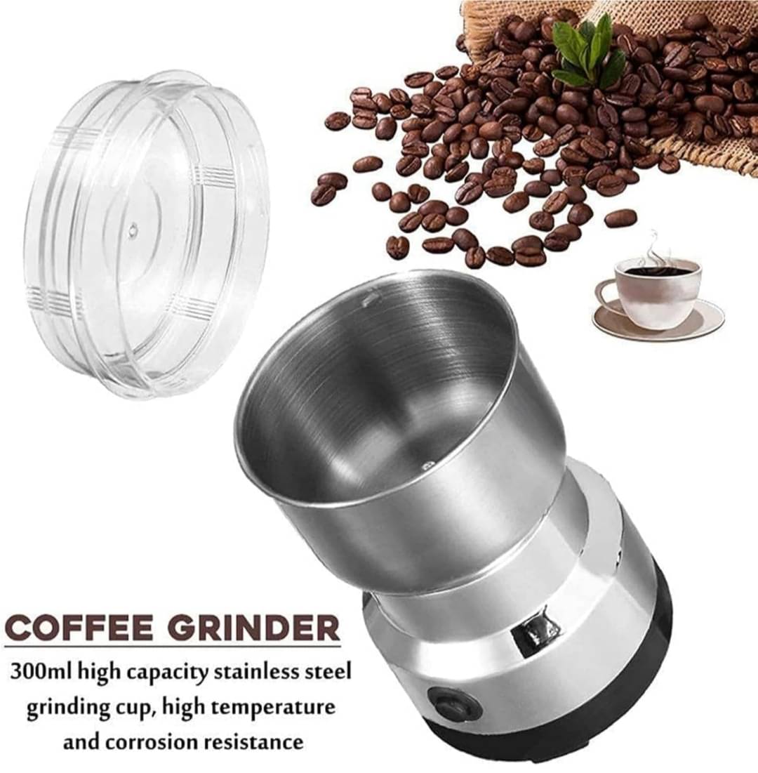 GMPex High Quality Steel Coffee Mixer Grinder Stainless Steel 1 Coffee Grinder GMPex High Quality Steel Coffee Mixer Grinder Stainless Steel 1 Coffee Grinder