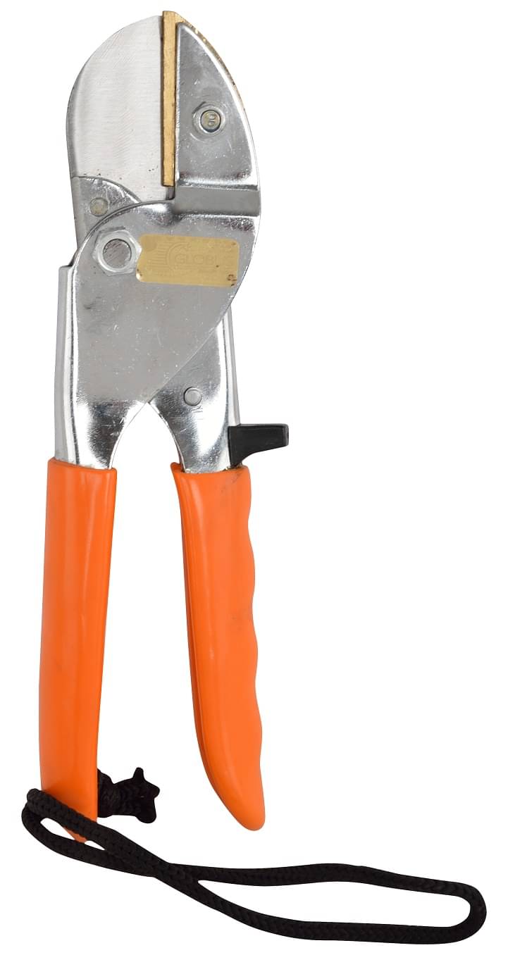 Globus 215-GARDENING PRUNER 8 INCH ( 200mm) ,CHROME FINISH , SOFT PVC GRIP HANDLE Globus 215-GARDENING PRUNER 8 INCH ( 200mm) ,CHROME FINISH , SOFT PVC GRIP HANDLE