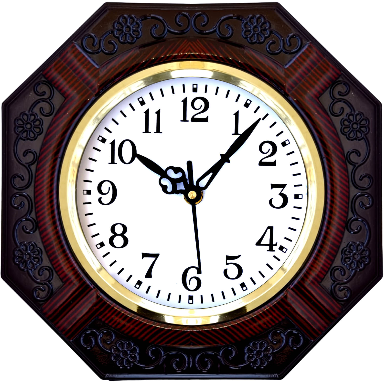     			GrabBasket Assymetric Analog Wall Clock