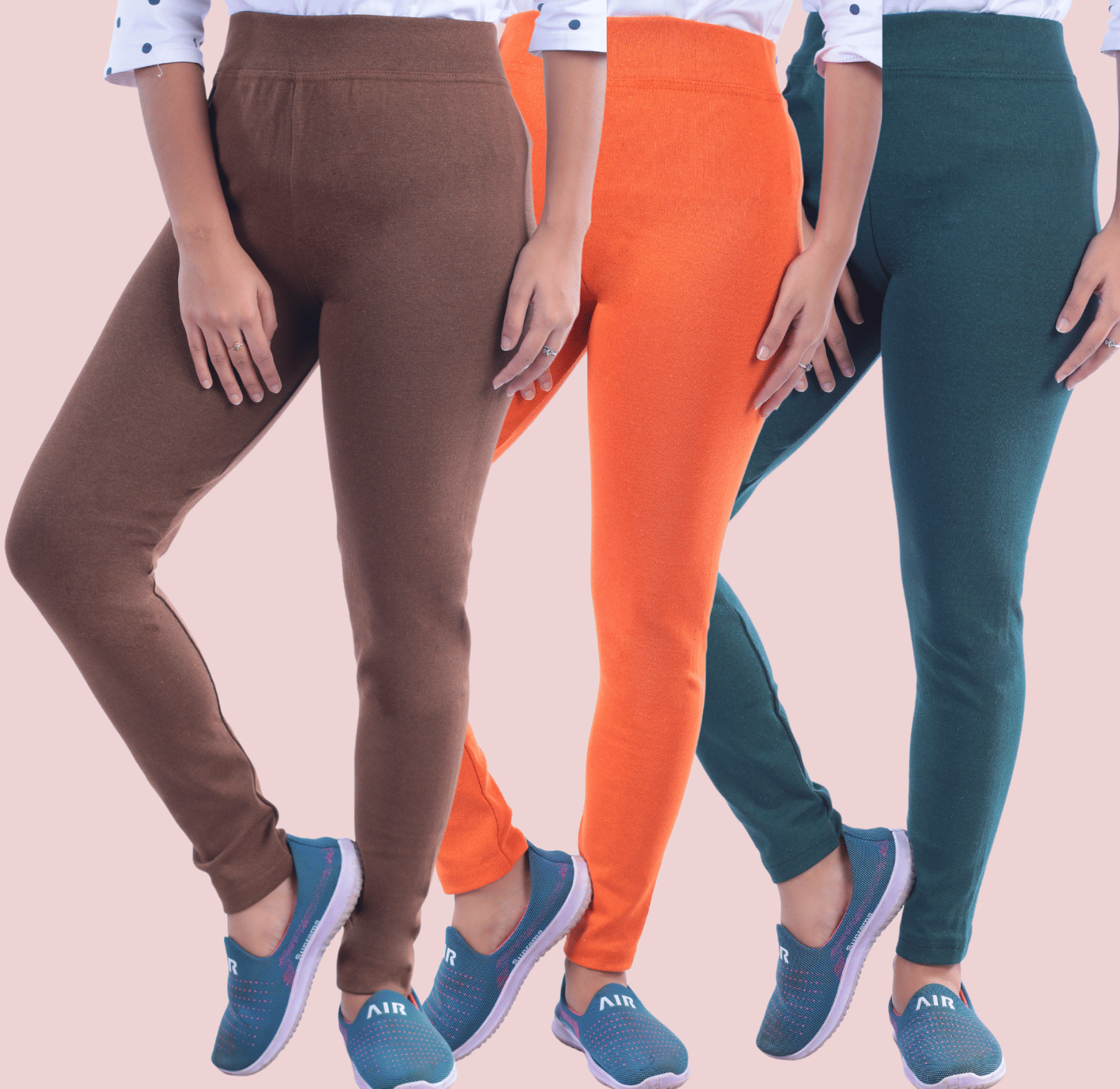     			KARARO JEGGINGS Women Cotton Blend Skinny Fit Jegging