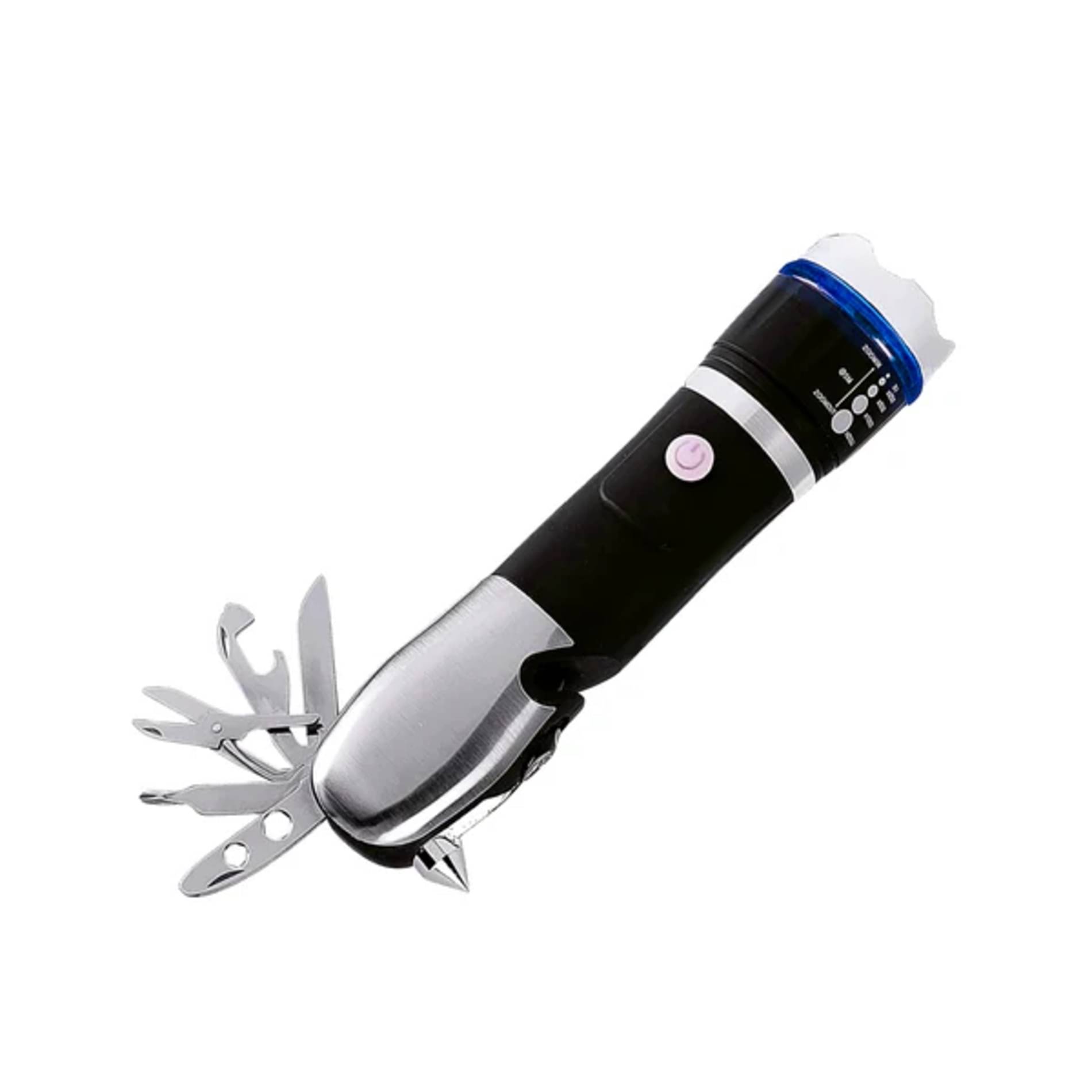 Kadio - 10W Rechargeable Flashlight Torch ( Pack of 1 ) Kadio - 10W Rechargeable Flashlight Torch ( Pack of 1 )