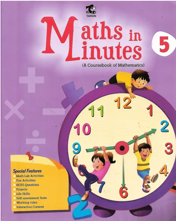     			MATHS IN MINUTES CLASS 5
