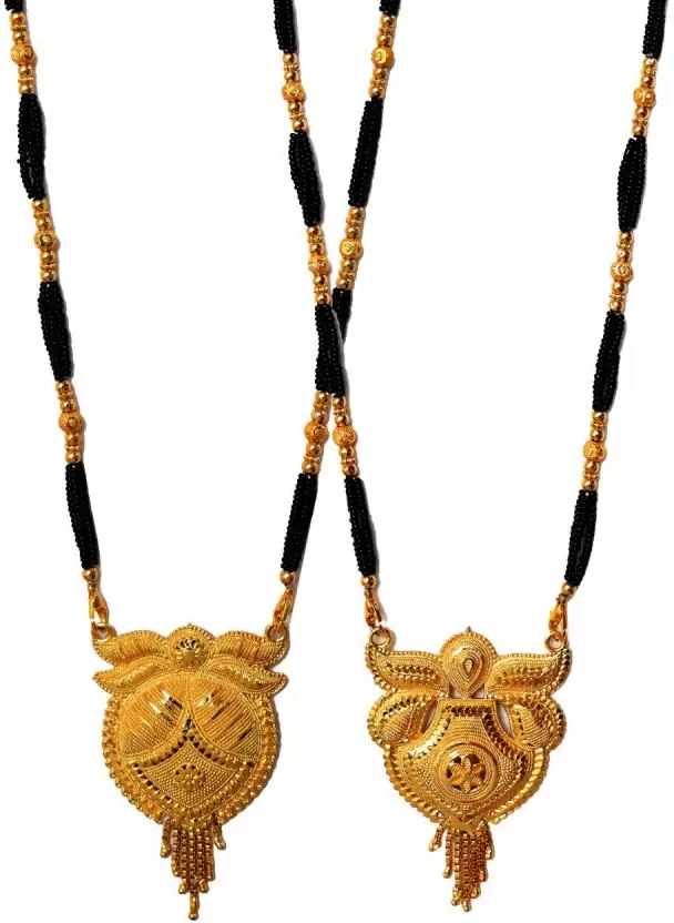     			Opus Gems Black Mangalsutra Set ( Pack of 2 )