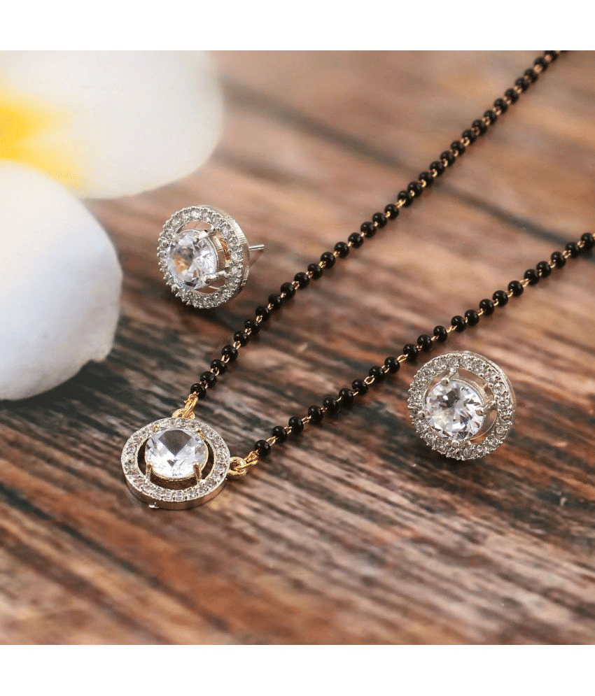Opus Gems Black Mangalsutra Set ( Pack of 1 ) Opus Gems Black Mangalsutra Set ( Pack of 1 )
