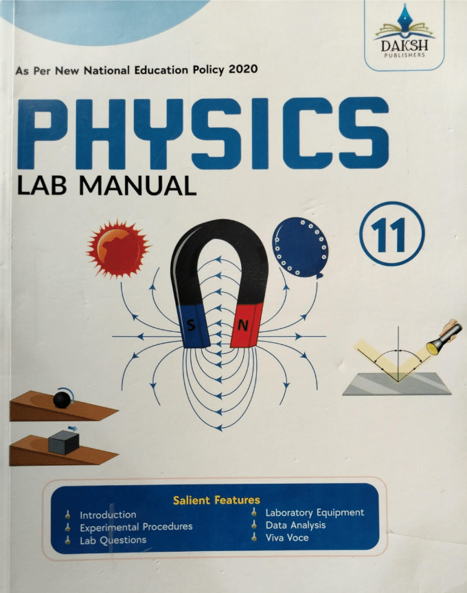     			PHYSICS LAB MANUAL CLASS 11