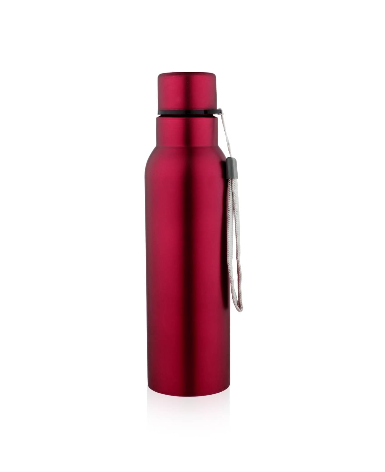     			Purex. Long Cola Red Stainless Steel Water Bottle 900 mL ( Set of 1 )
