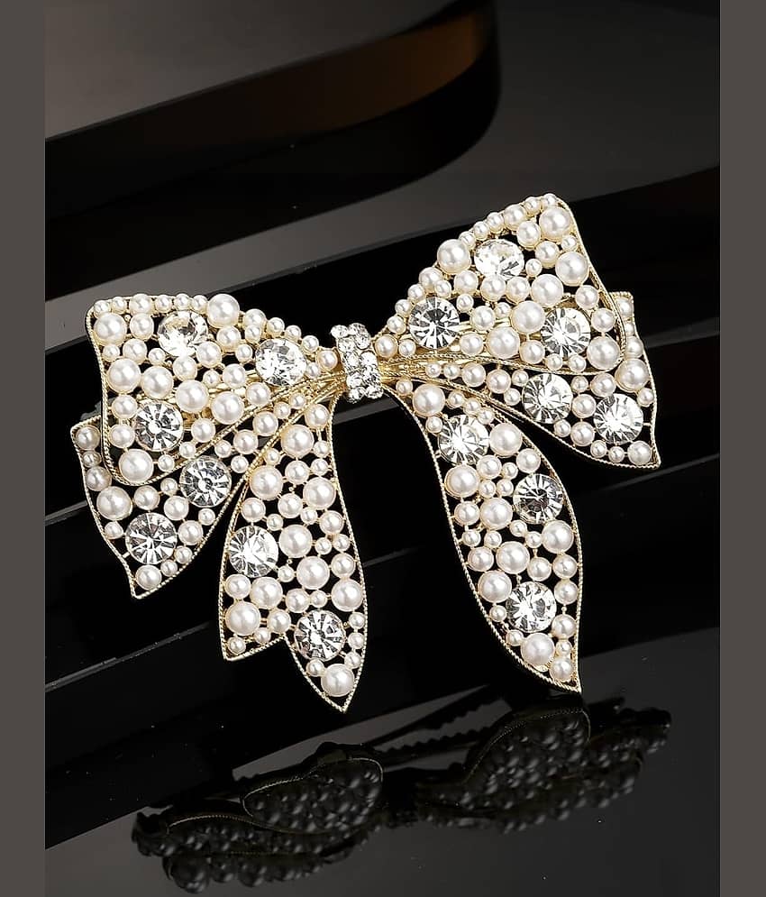 Rhosyn Gold Women's Hair Clip ( Pack of 1 ) - Jewellery Sets | Buy online on ZillyBuy