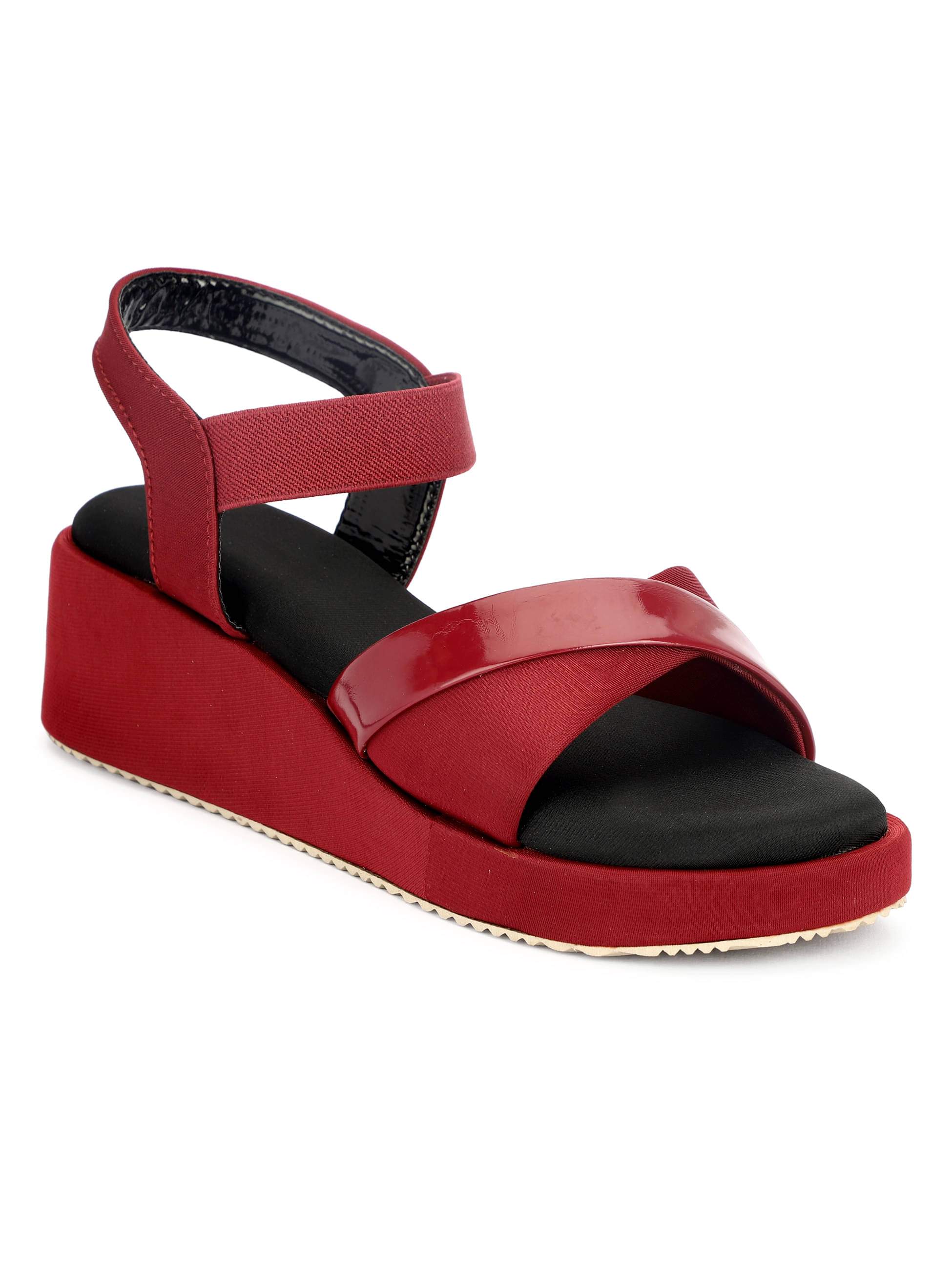     			Rimezs Maroon Women's Sandal Heels