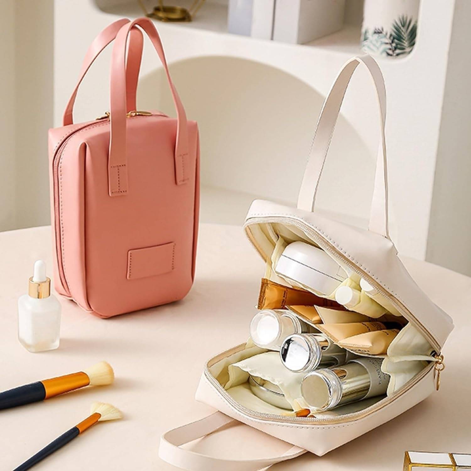     			Skindora Multicolor folding bag