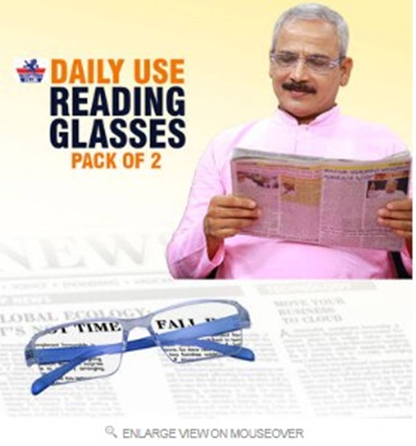     			THMT Rectangle Full Rim Reading Glasses