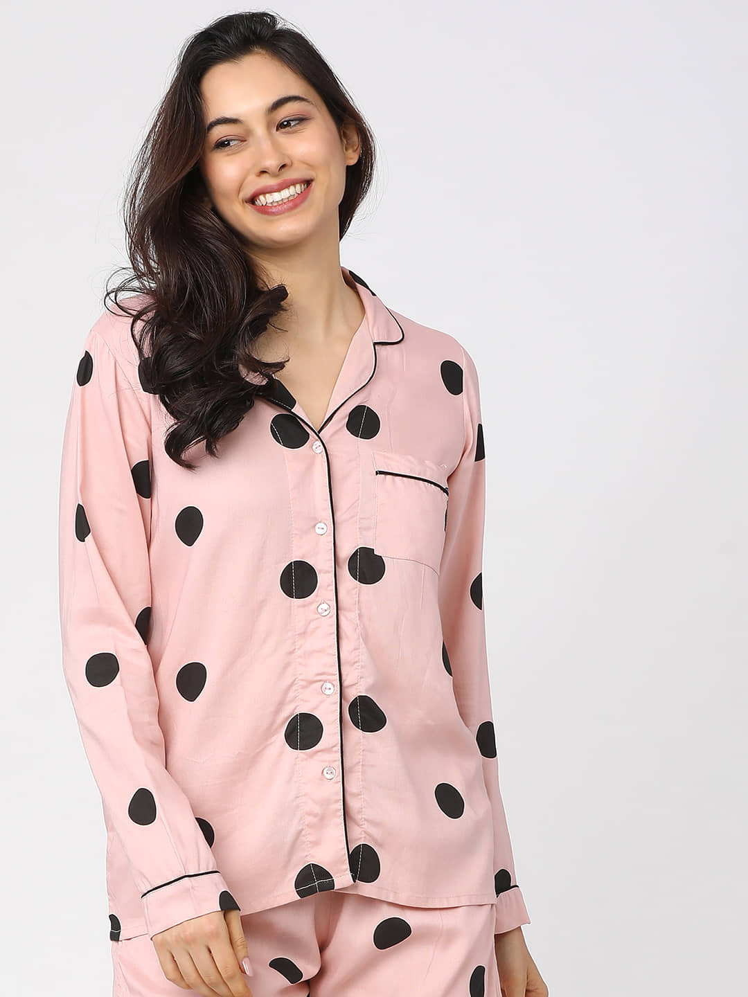 Tokyo Talkies Women Printed Viscose Shirt ( Multicolor )