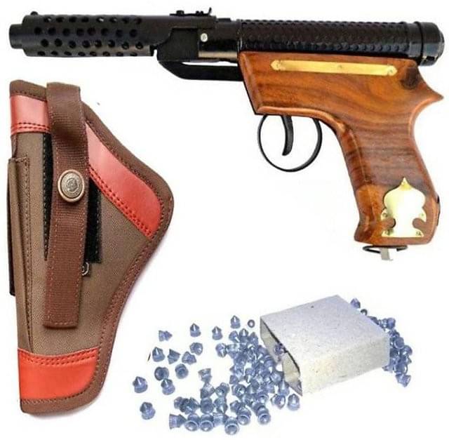 Toy Air Gun pistol 200 pellets and cover free Toy Air Gun pistol 200 pellets and cover free