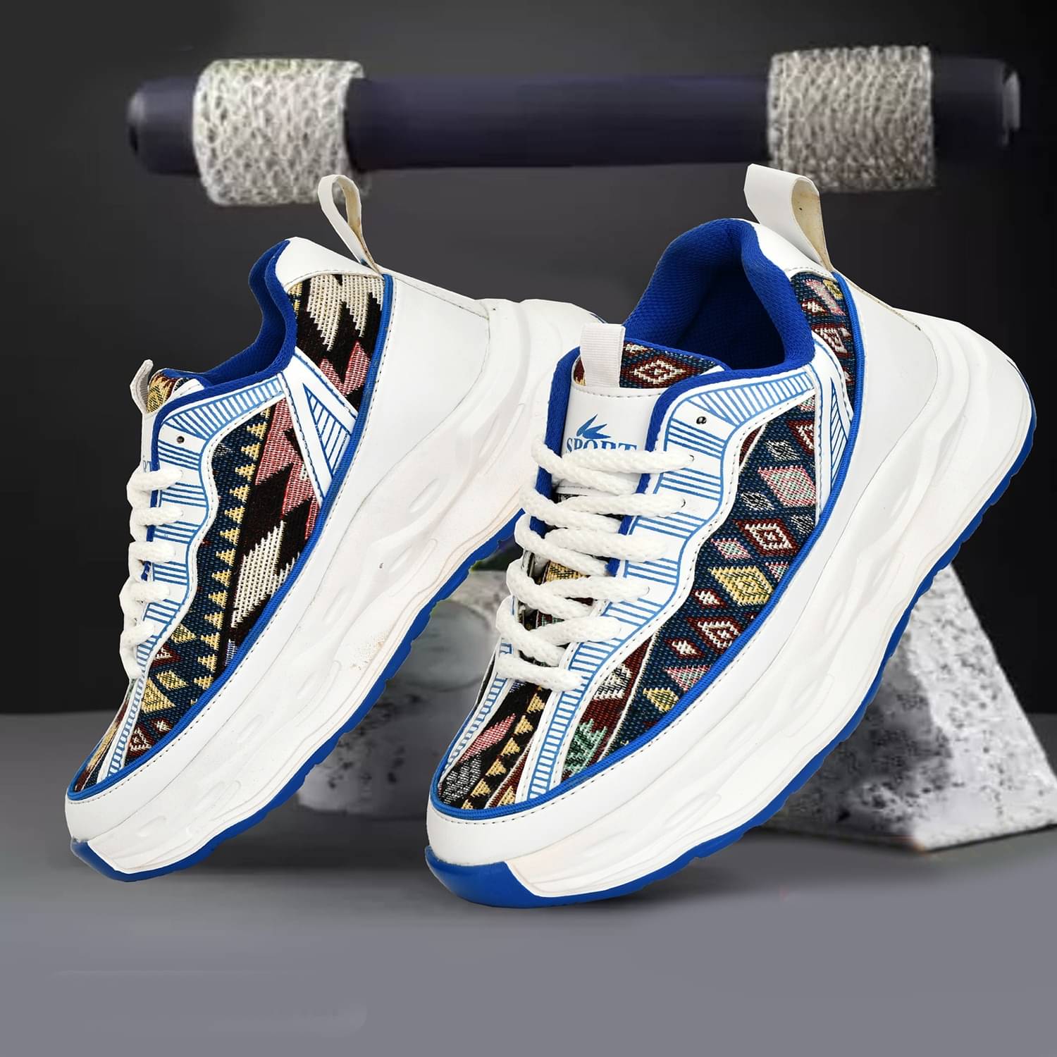     			VATELIO Running, Gym & Trendy Blue Men's Lifestyle Shoes