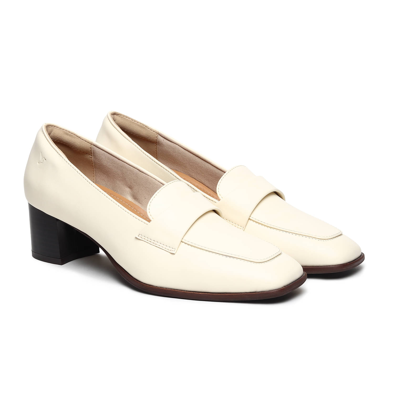     			Yoho Beige Women's Pumps Heels