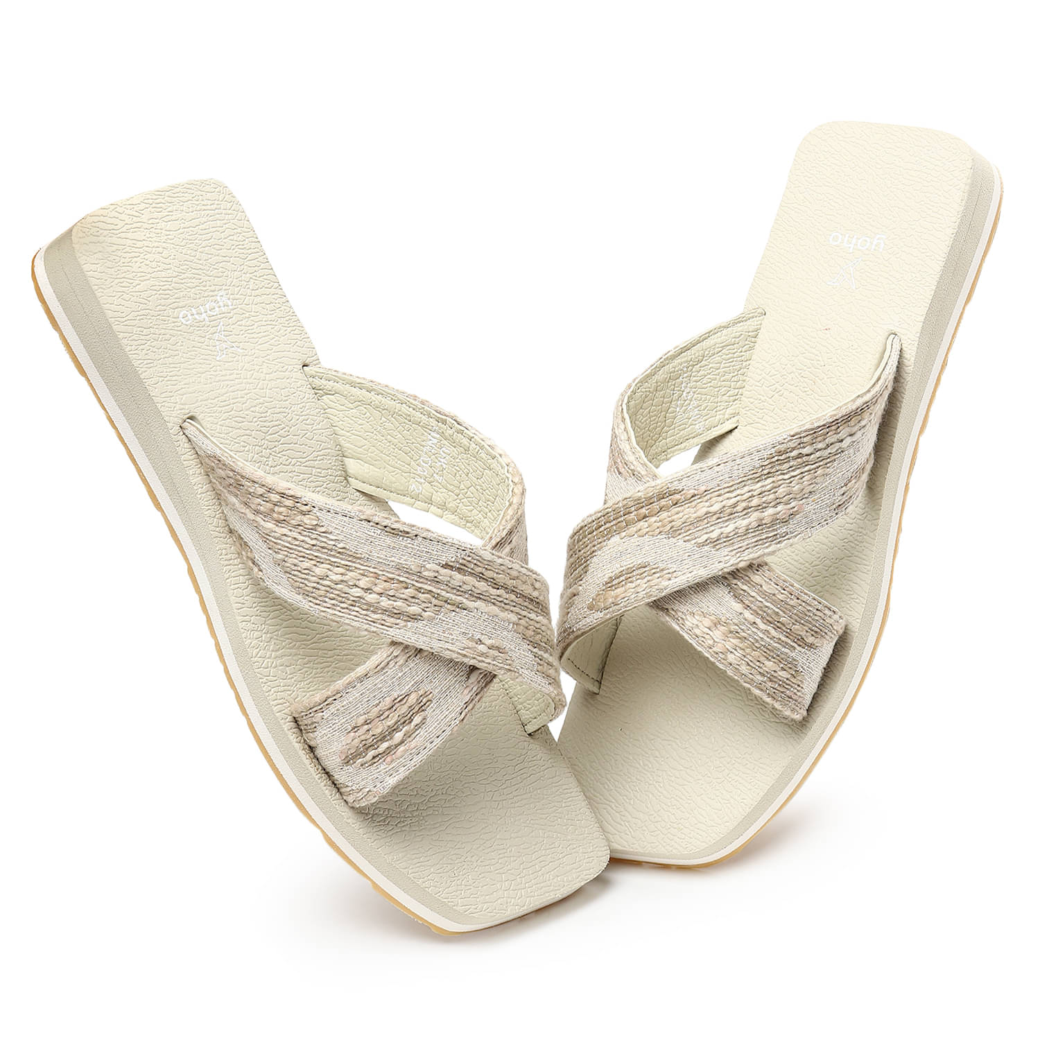     			Yoho Beige Women's Slipper