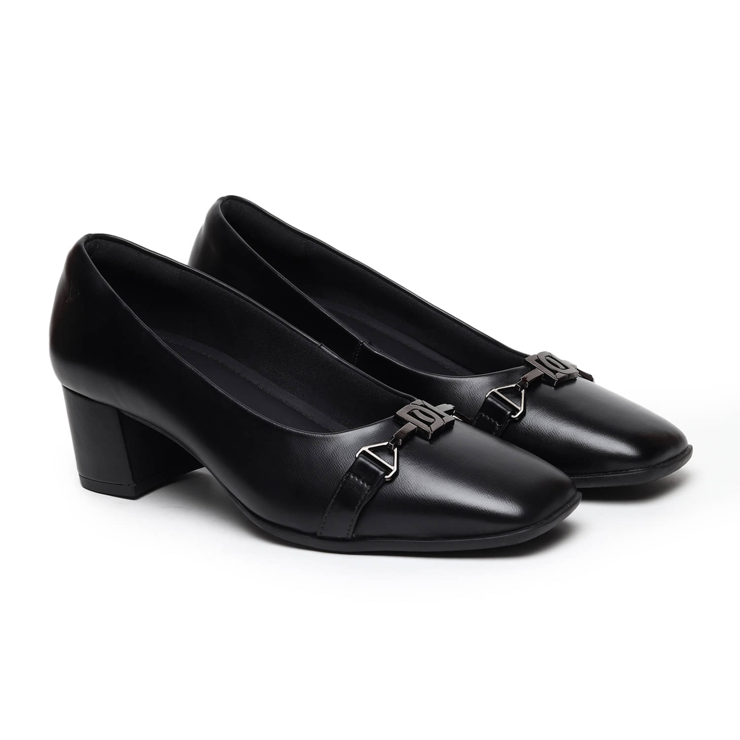     			Yoho Black Women's Pumps Heels