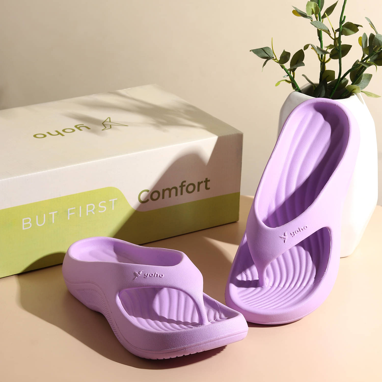     			Yoho Lavender Women's Slipper