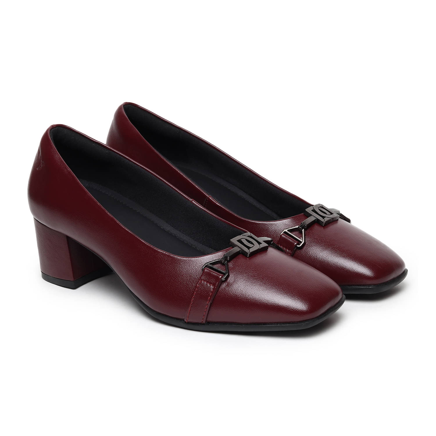     			Yoho Maroon Women's Pumps Heels