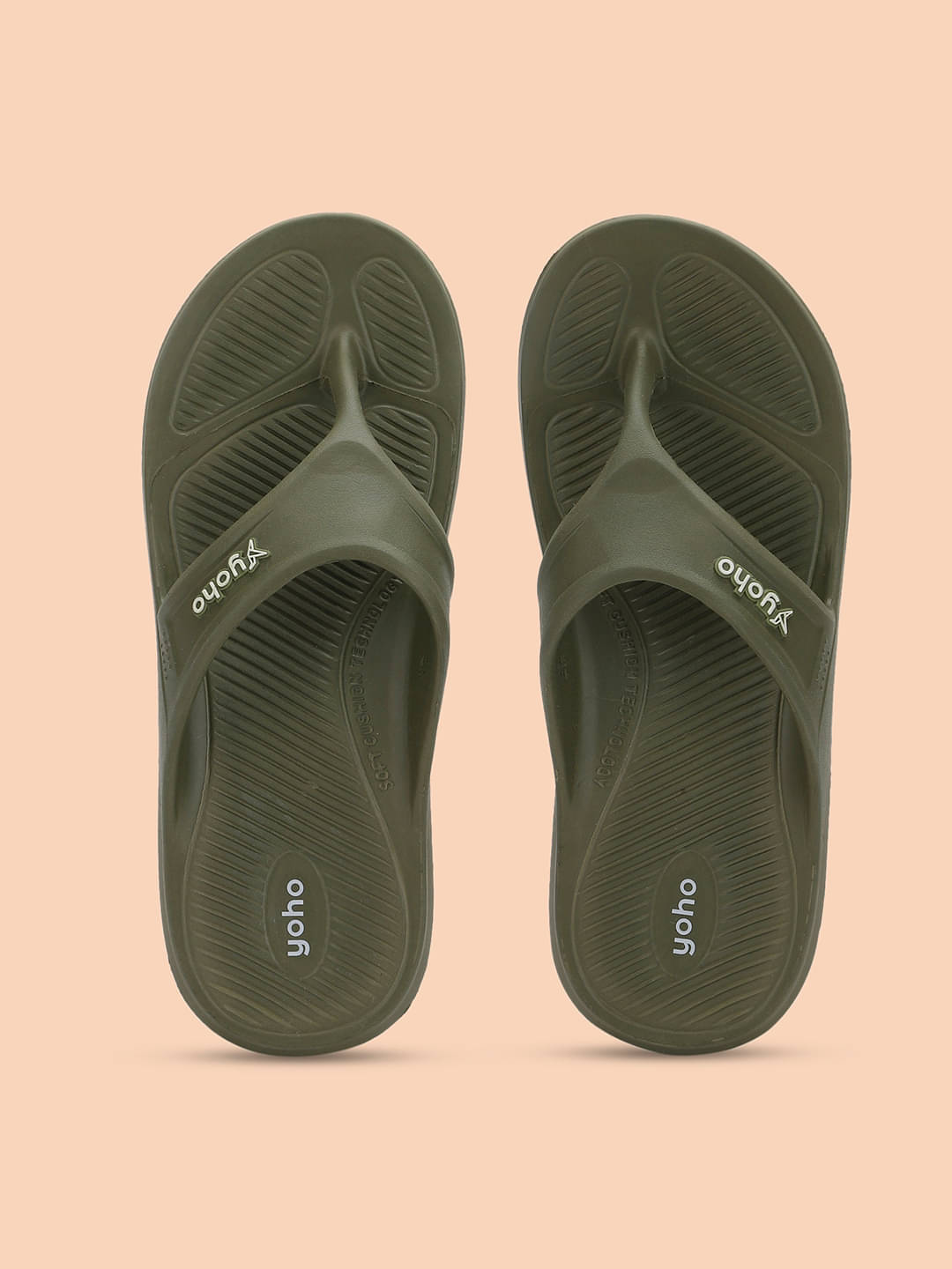     			Yoho Olive Men's Daily Slipper