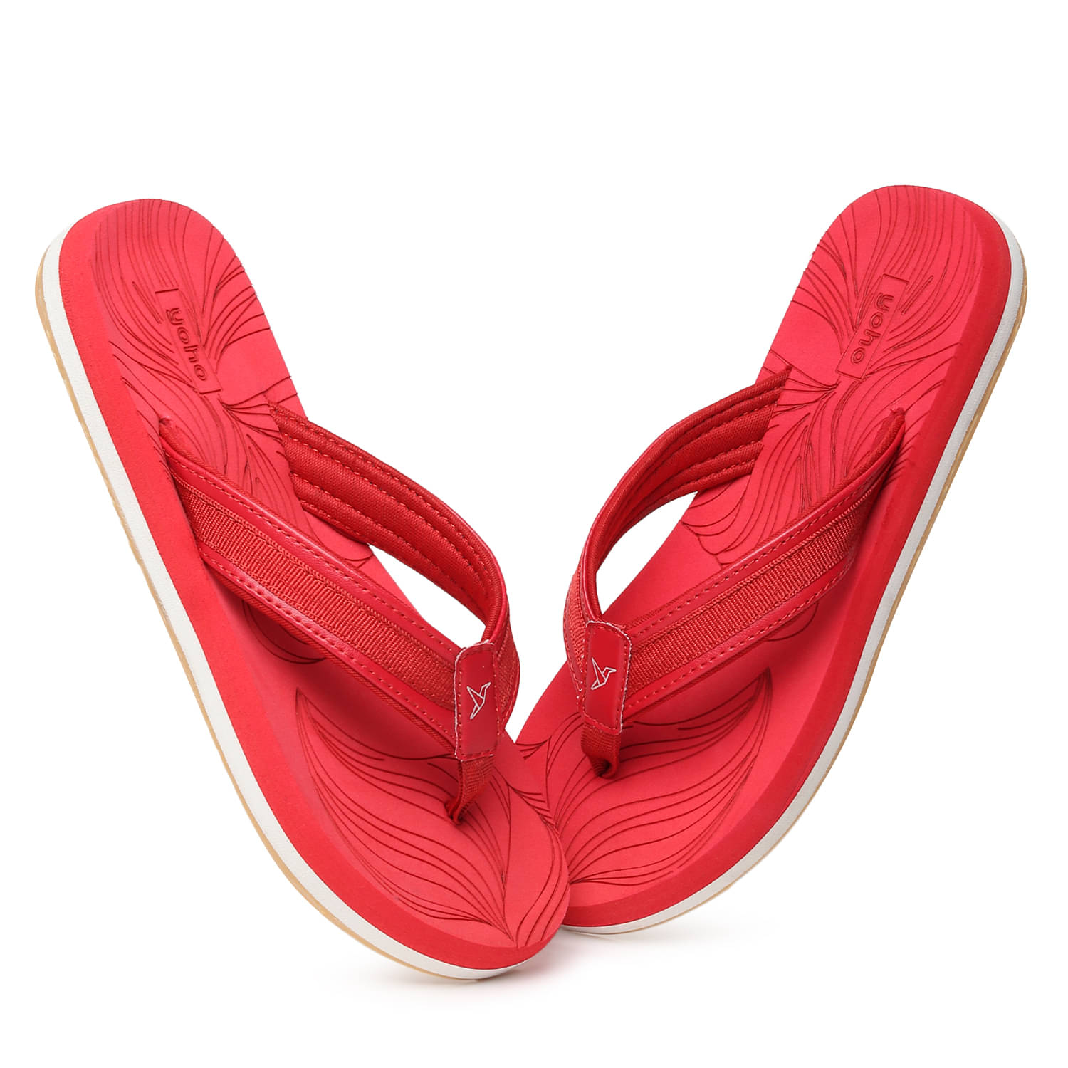     			Yoho Red Women's Slipper
