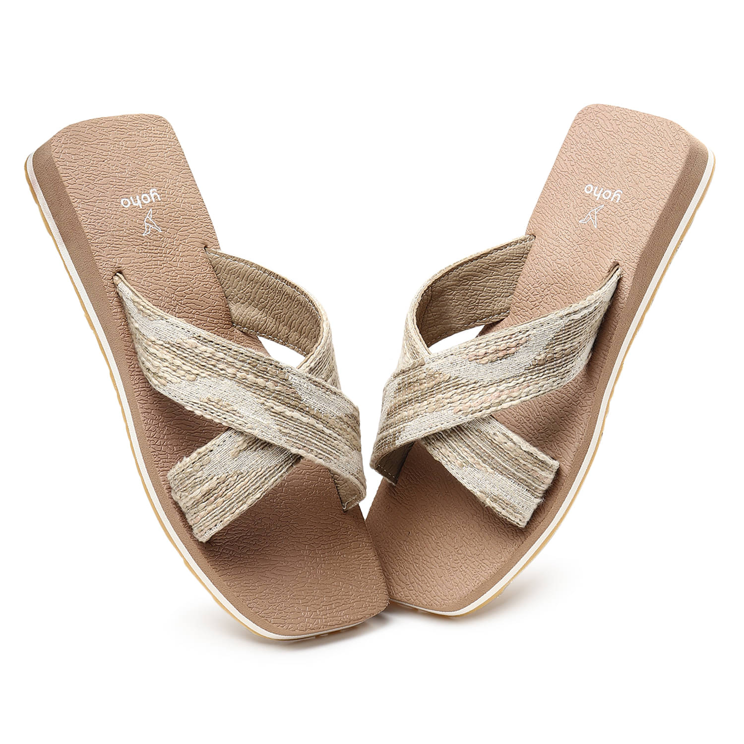     			Yoho Tan Women's Slipper