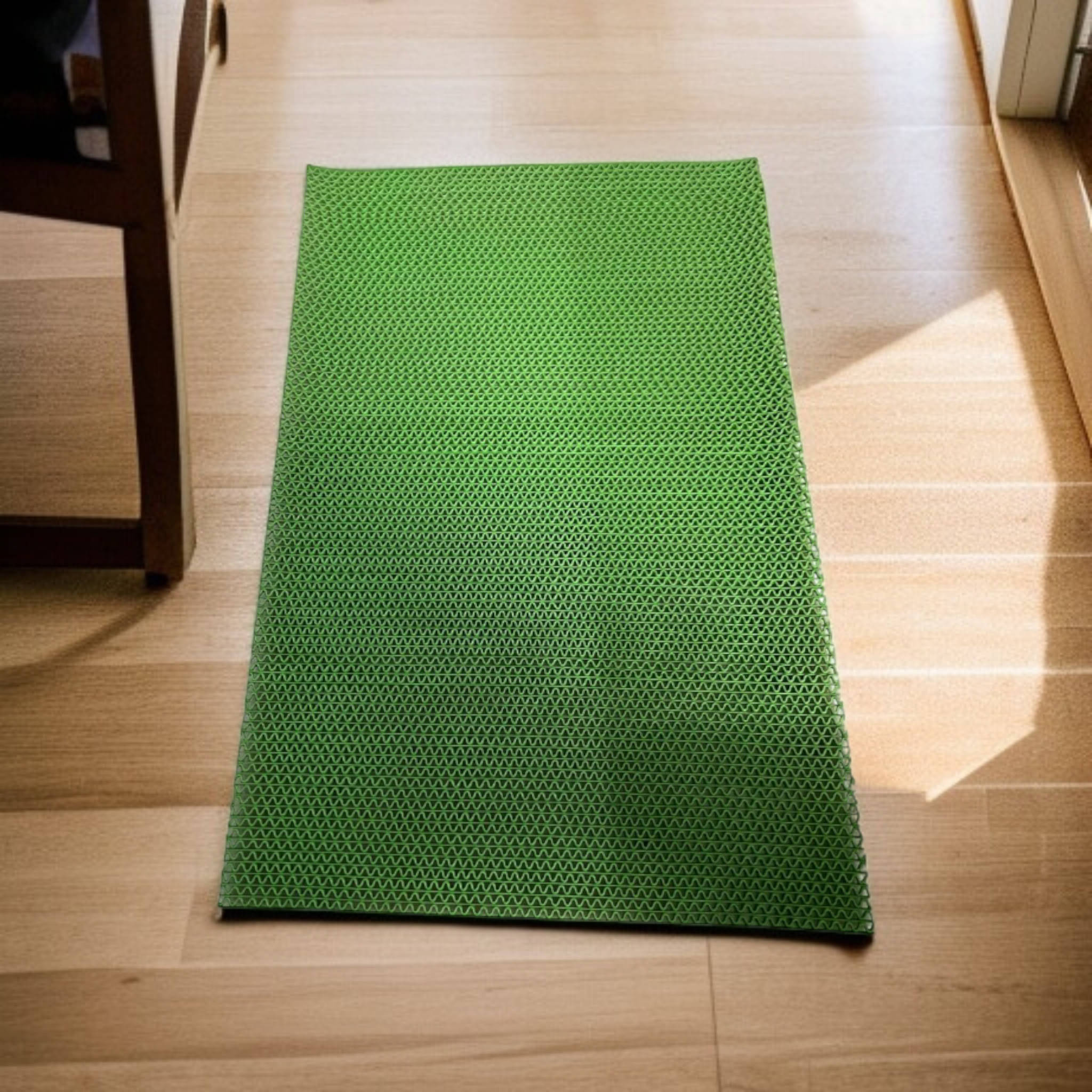     			mopak decor Set of 1 Anti-skid Rubber Door Mat ( 60 X 45 cm ) Green