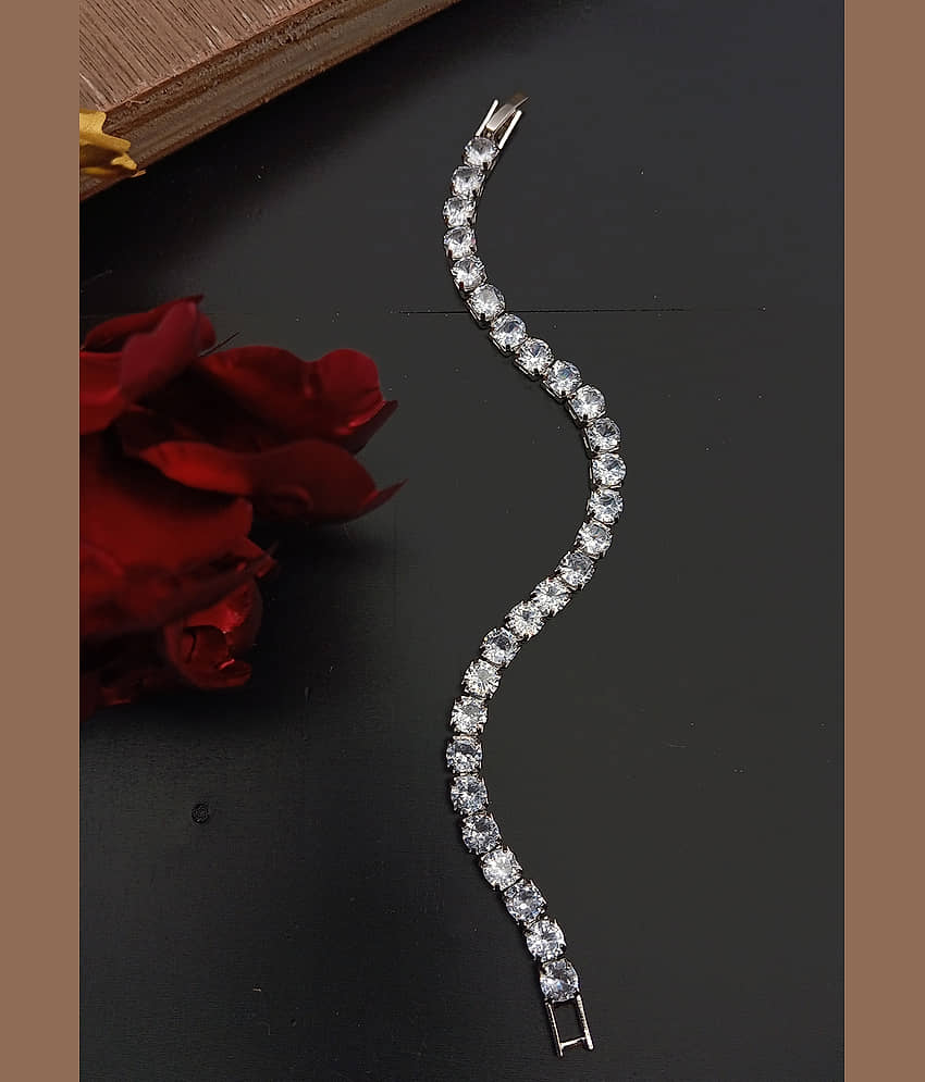 shankhraj mall Silver Bracelet ( Pack of 1 ) - Bangles & Bracelets | Buy online on ZillyBuy