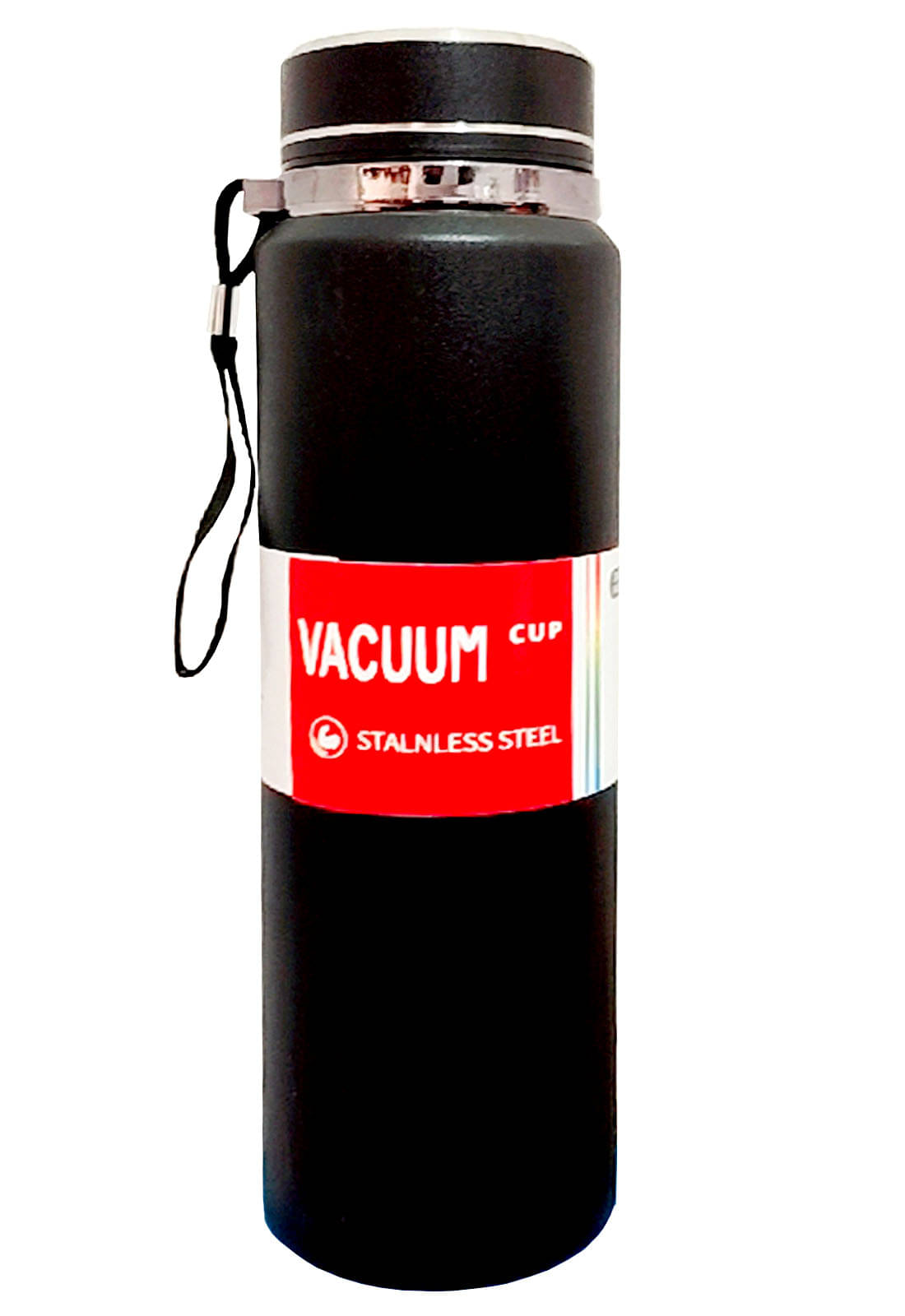viDixn Double Layer Insulated Hot & Cold Water Bottle Black Stainless Steel Water Bottle 800 mL ( Set of 1 ) viDixn Double Layer Insulated Hot & Cold Water Bottle Black Stainless Steel Water Bottle 800 mL ( Set of 1 )