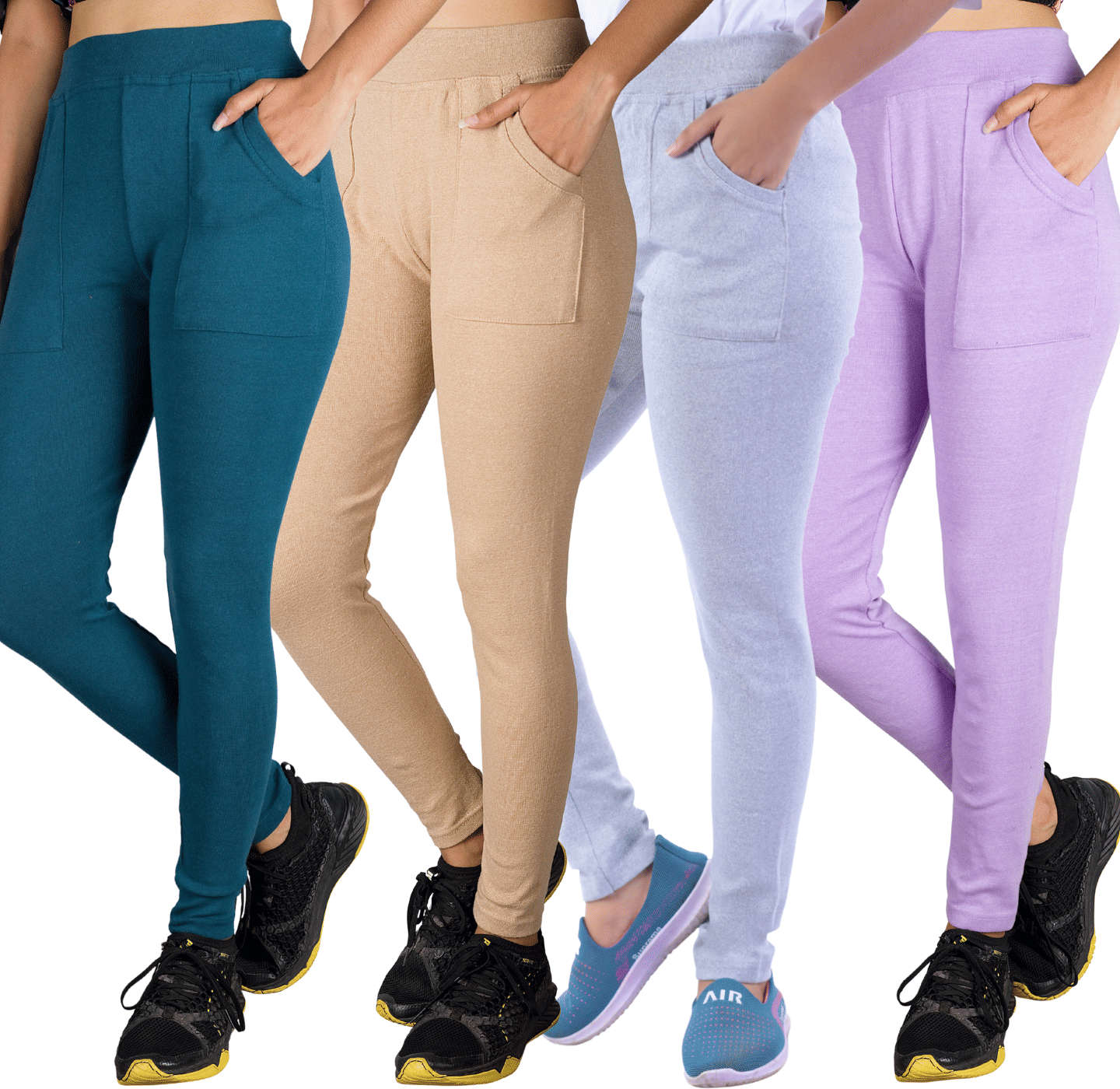     			KARARO JEGGINGS Women Cotton Blend Skinny Fit Jegging