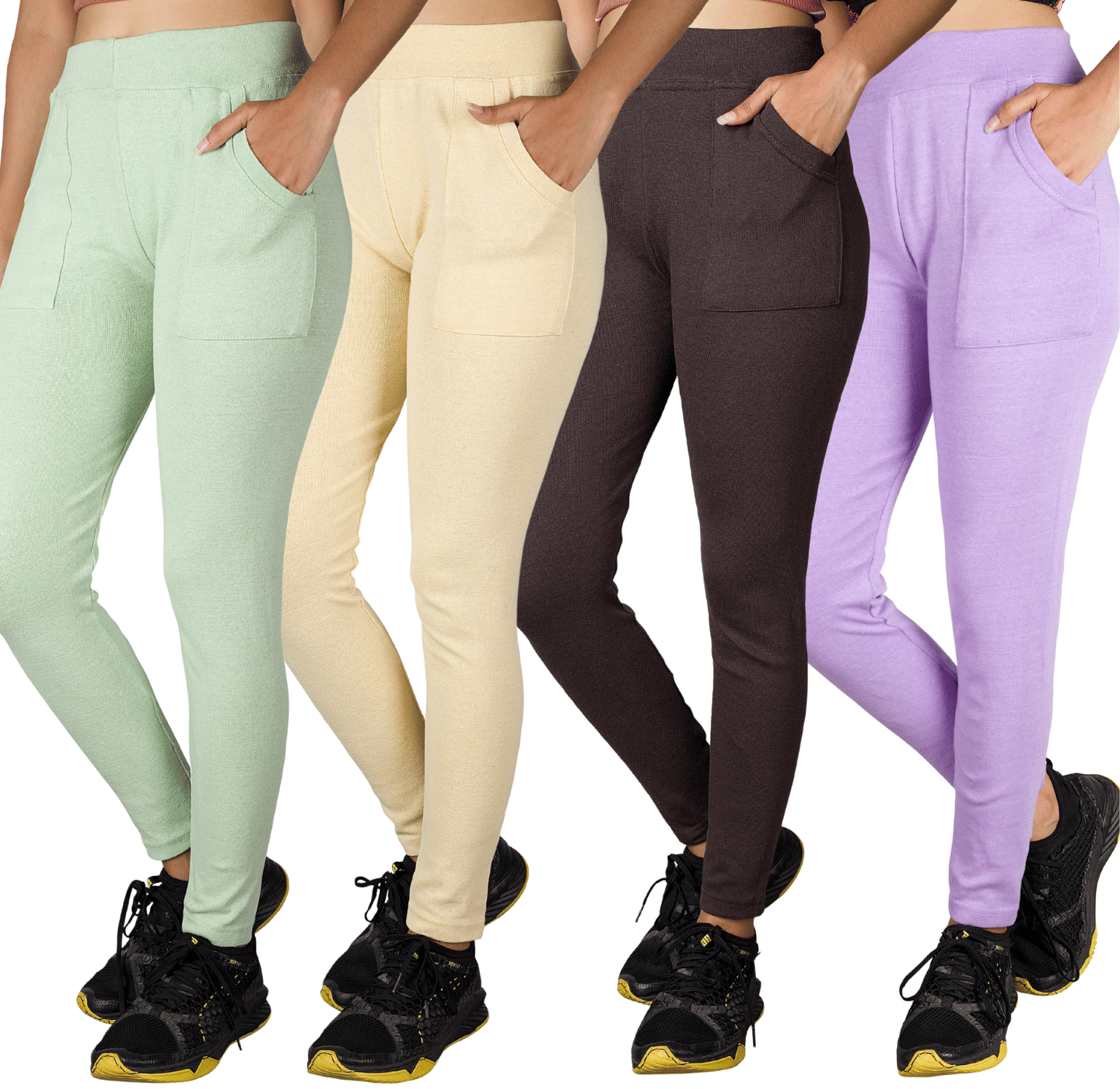     			KARARO JEGGINGS Women Cotton Blend Skinny Fit Jegging