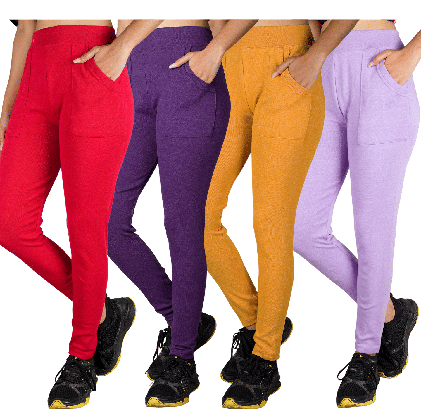     			KARARO JEGGINGS Women Cotton Blend Skinny Fit Jegging