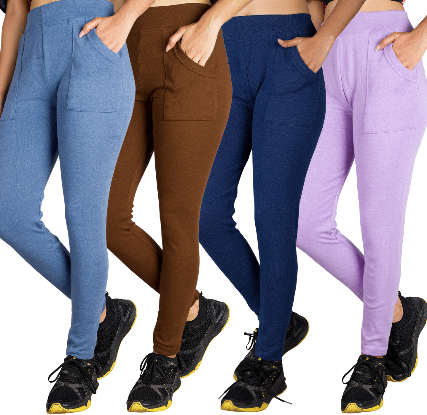     			KARARO JEGGINGS Women Cotton Blend Skinny Fit Jegging