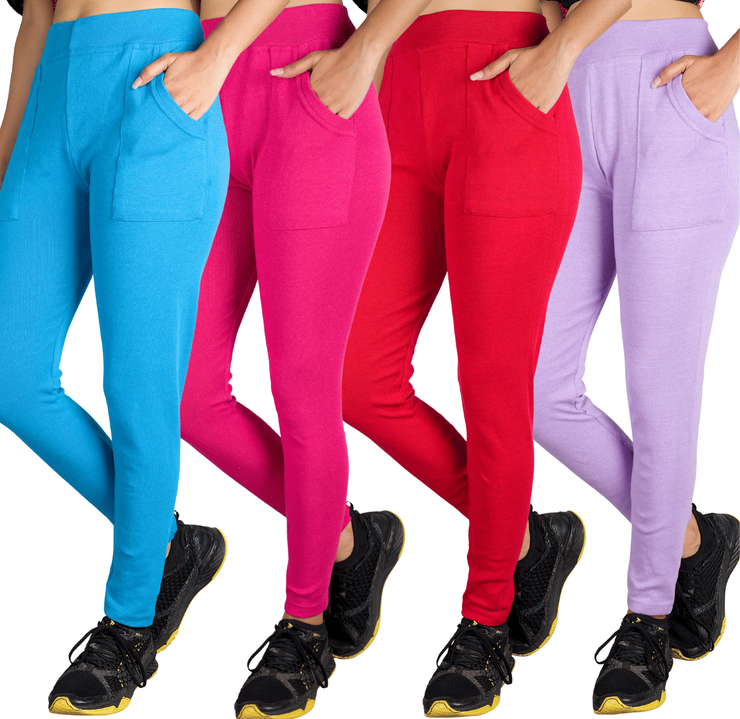     			KARARO JEGGINGS Women Cotton Blend Skinny Fit Jegging