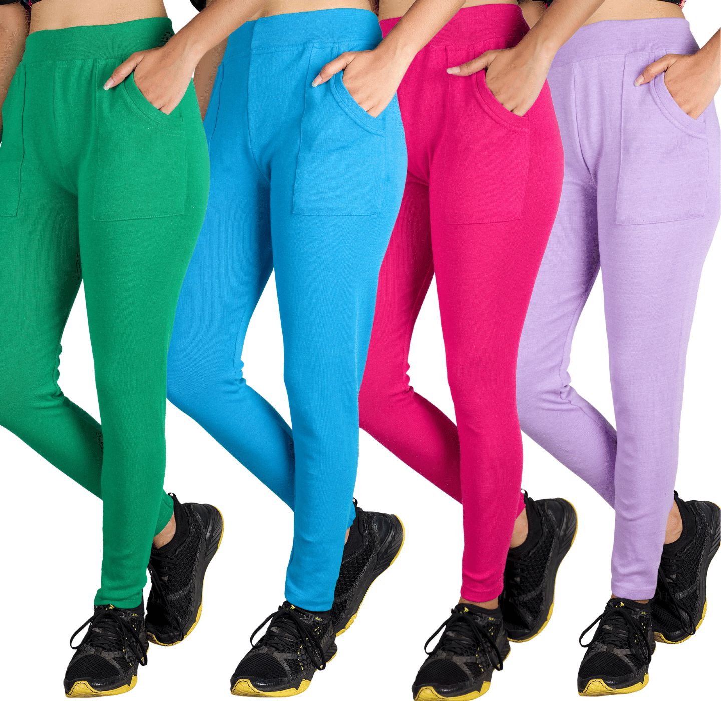     			KARARO JEGGINGS Women Cotton Blend Skinny Fit Jegging