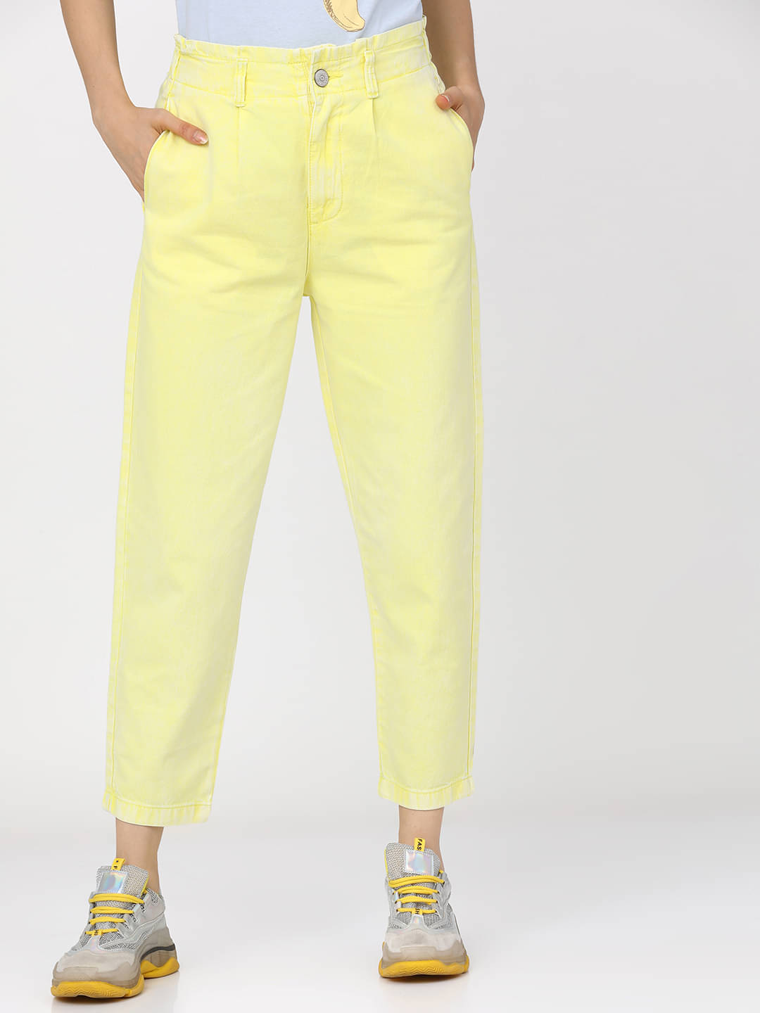     			Tokyo Talkies Women Mom Fit Waist Jeans