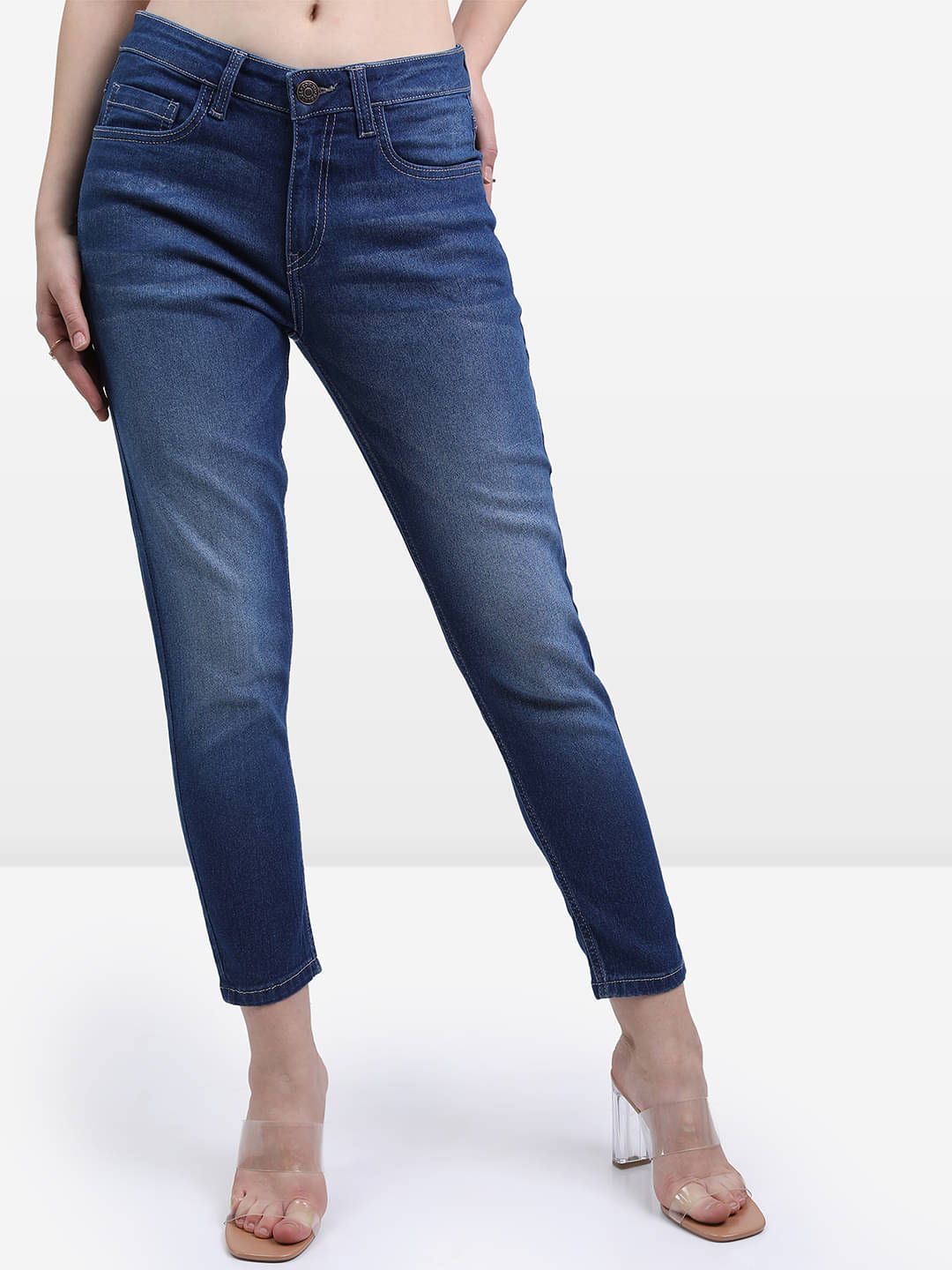     			Tokyo Talkies Women Skinny Fit Waist Jeans