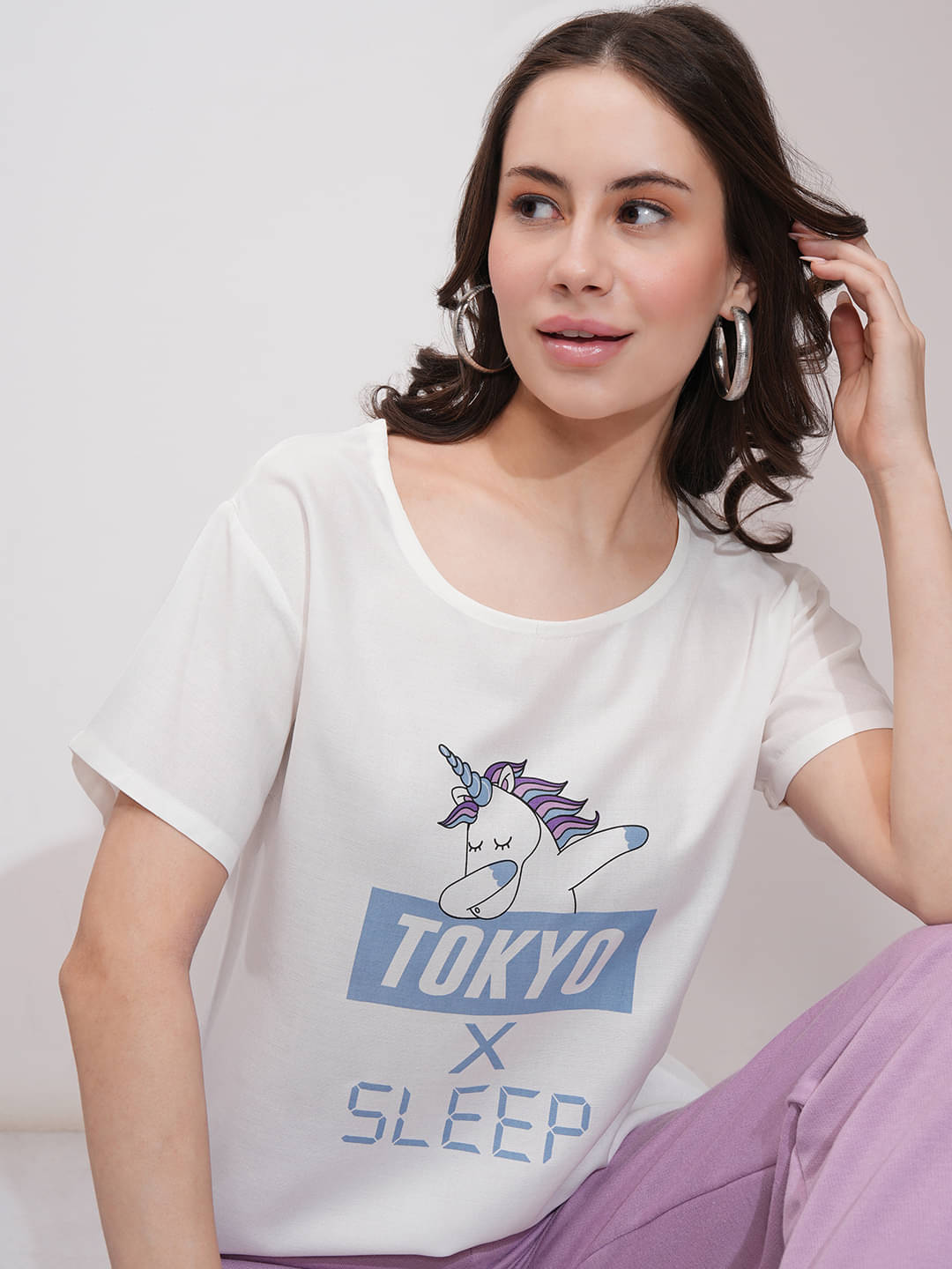 Tokyo Talkies Women's Viscose Regular Top ( Multicolor ) Tokyo Talkies Women's Viscose Regular Top ( Multicolor )