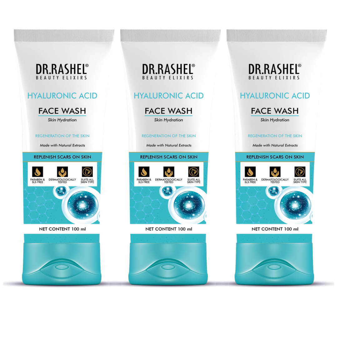 DR.RASHEL - Deep Nourishment Face Wash For All Skin Type ( Pack of 3 ) DR.RASHEL - Deep Nourishment Face Wash For All Skin Type ( Pack of 3 )