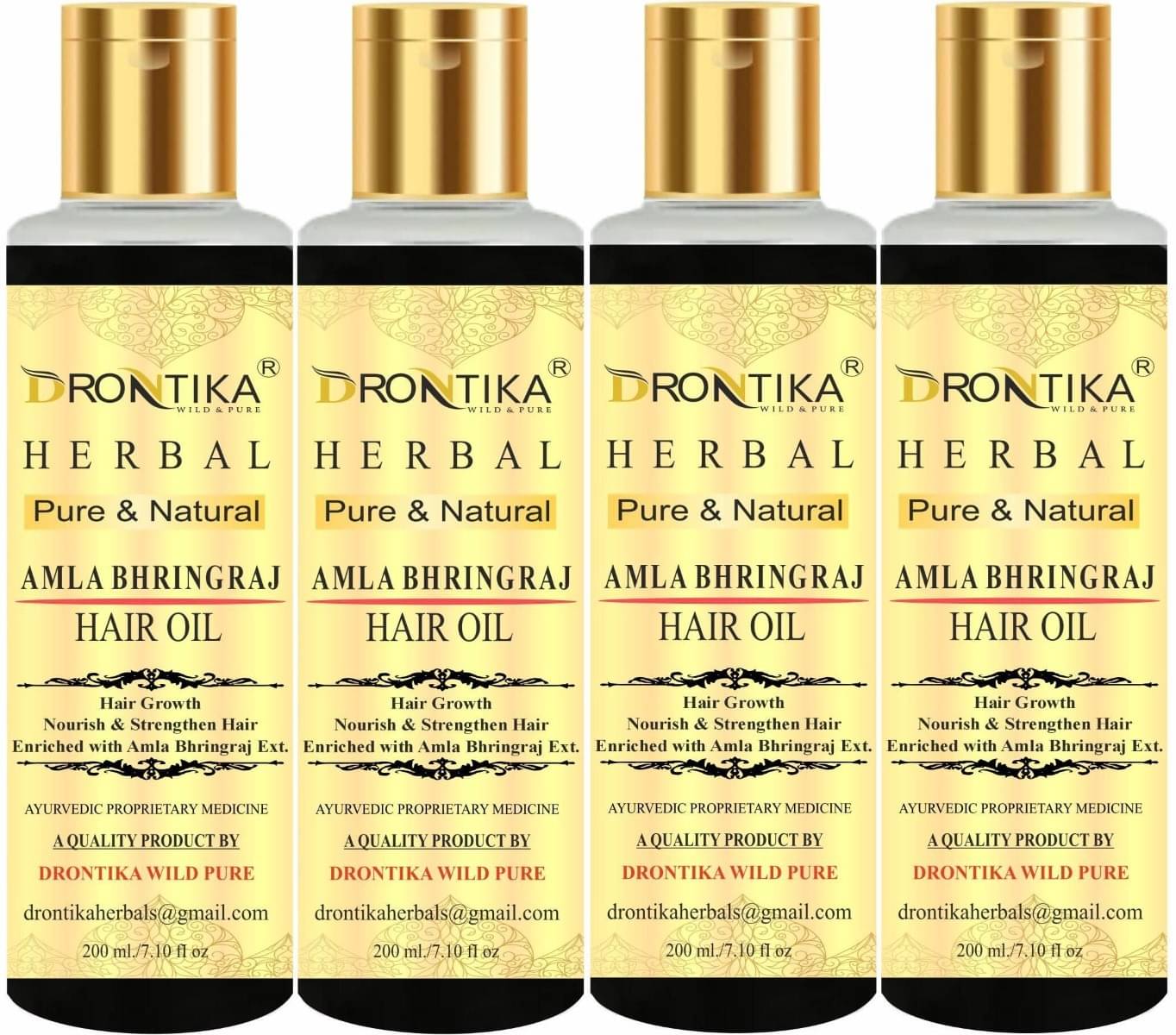     			DRONTIKA Anti Dandruff Amla Oil 800 ml ( Pack of 4 )