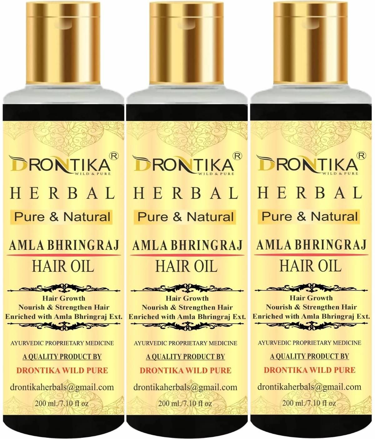DRONTIKA Anti Dandruff Amla Oil 600 ml ( Pack of 3 ) DRONTIKA Anti Dandruff Amla Oil 600 ml ( Pack of 3 )