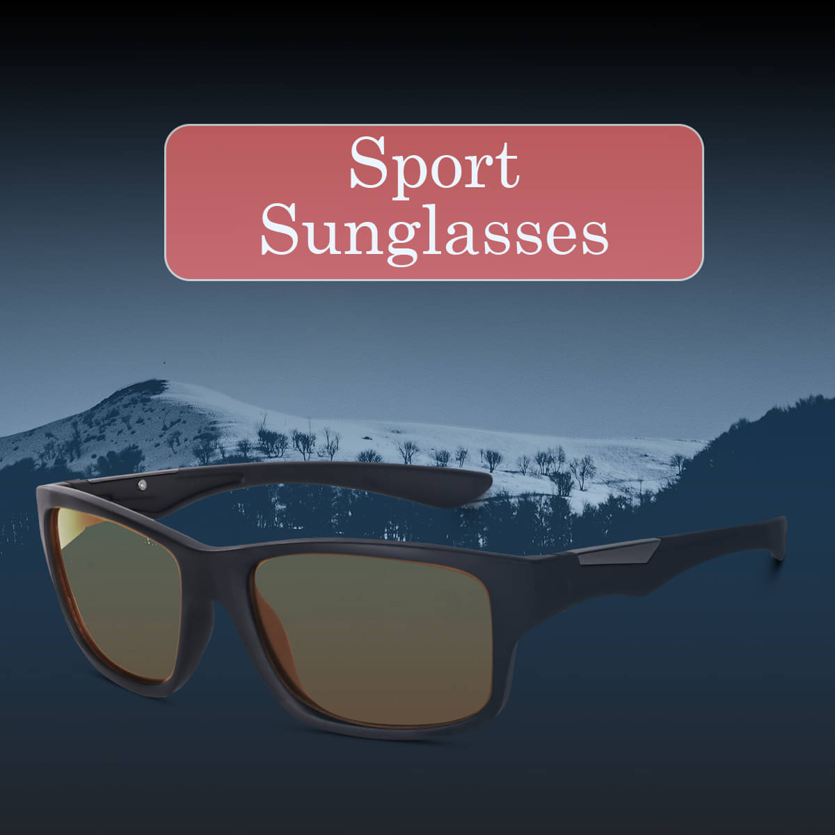     			David Martin Black Oversized Sunglasses ( Pack of 1 )