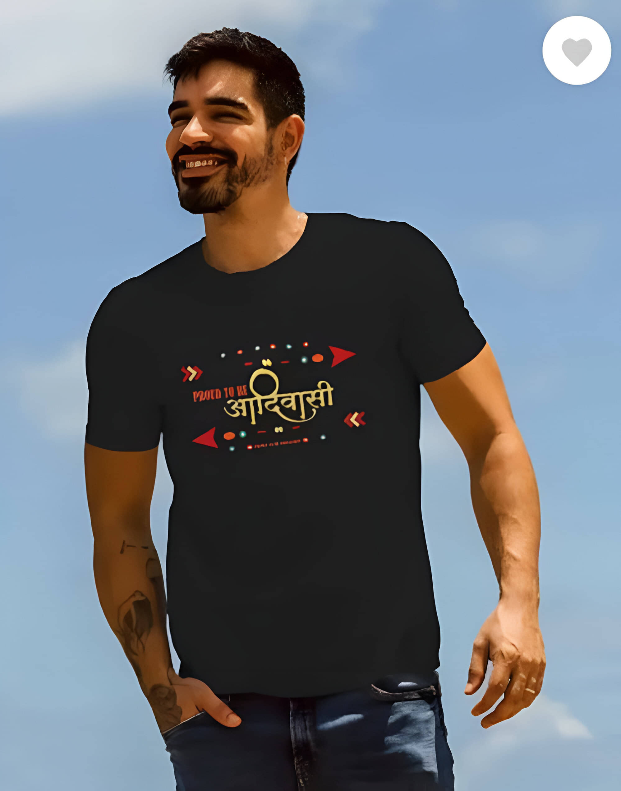 GARBFEB Men Cotton Regular Fit Printed T-Shirt ( Black ) GARBFEB Men Cotton Regular Fit Printed T-Shirt ( Black )