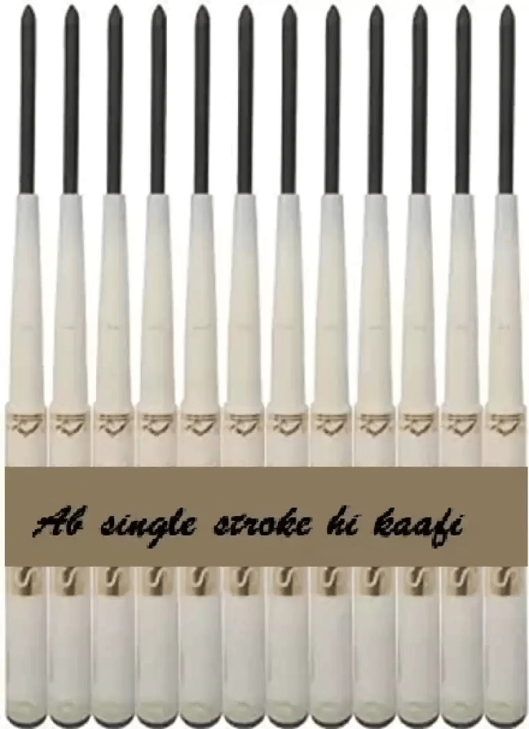     			Generic Black Shimmer Kajal 100 g Pencil ( Pack of 10 )