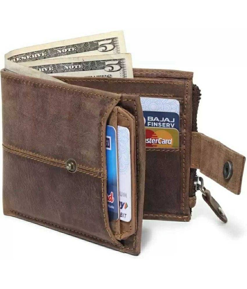 JDL 100% Leather Self Design Men's Regular Wallet With More Than 10 Slots For Card ( Brown , Pack of 1 ) JDL 100% Leather Self Design Men's Regular Wallet With More Than 10 Slots For Card ( Brown , Pack of 1 )